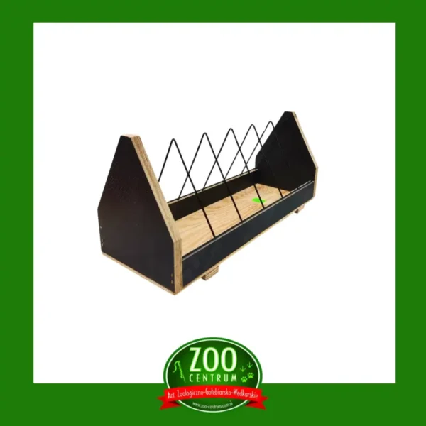 Karmnik drewniany druciak - 40 cm